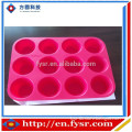 6 cups silicone molds,silicone cake tools,silicone muffin mold